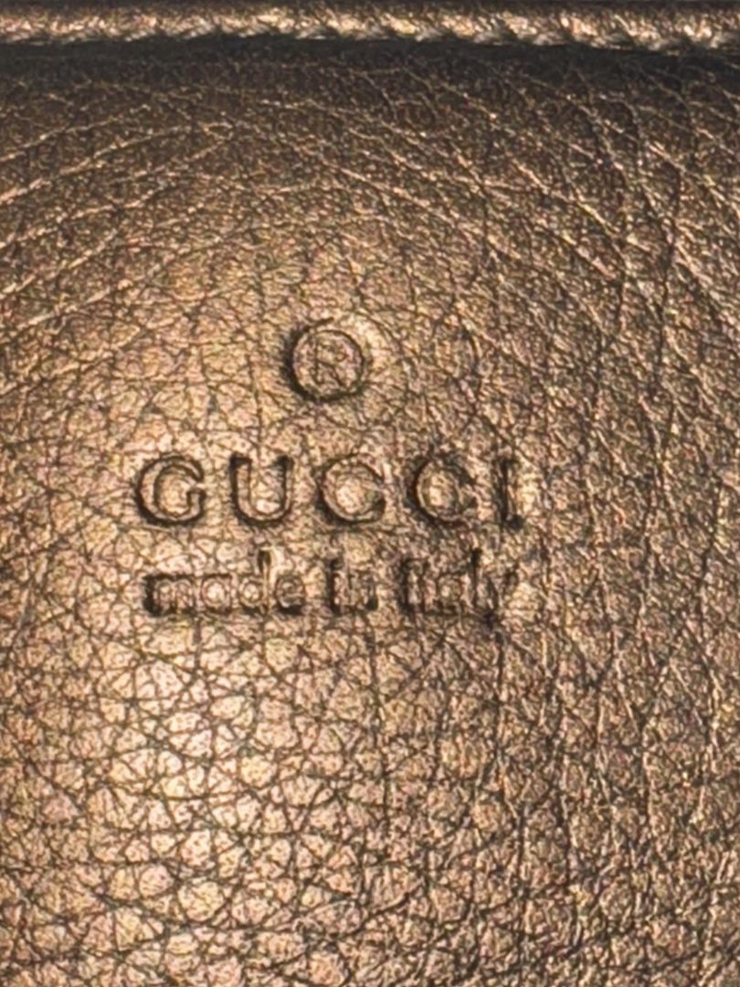 Gucci Wallet, Gold, One Size