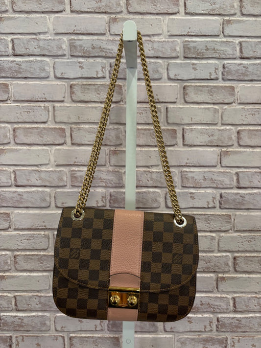 Louis Vuitton Wight Damier Ebene Shoulder Bag - Preowned Excellent