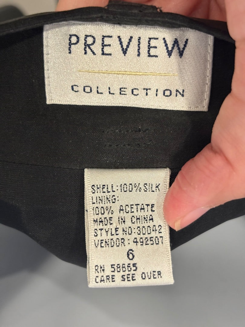Preview Skirt, Black, Medium/6, Used - Good