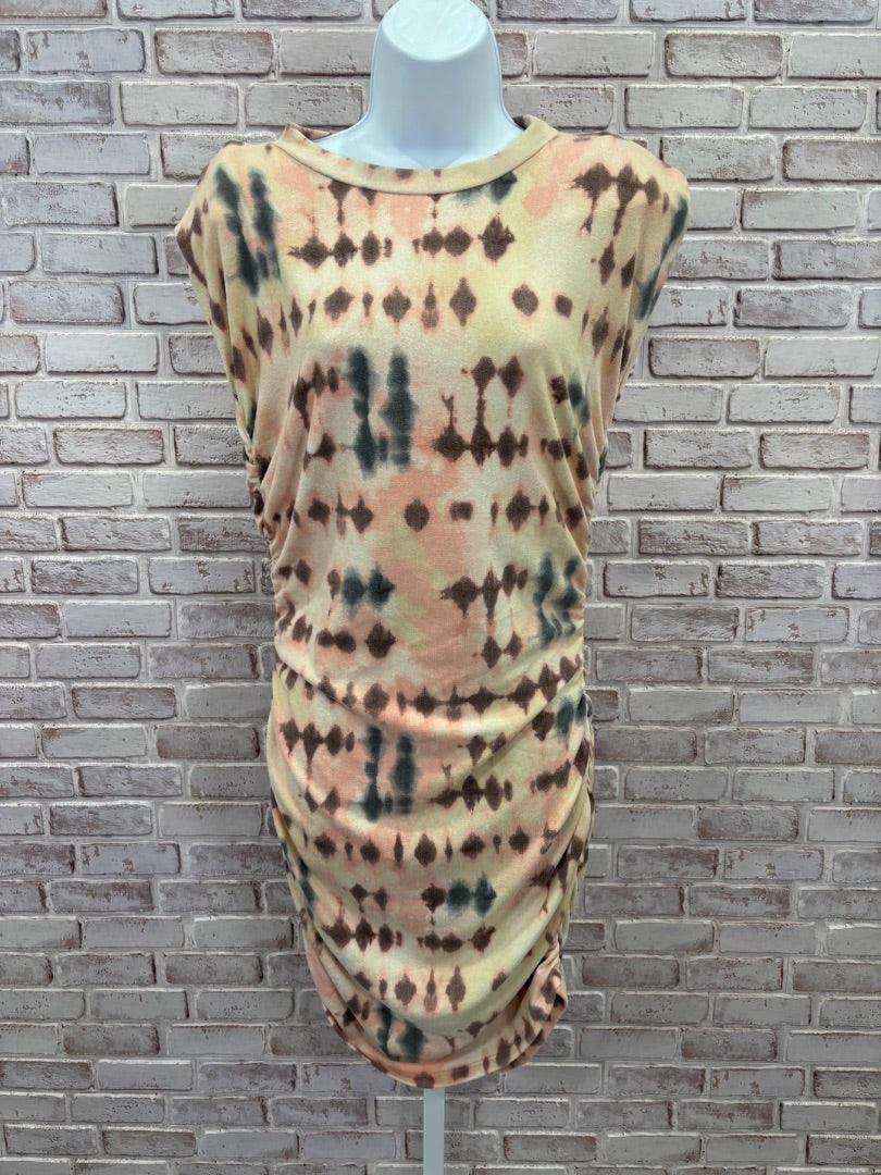 Together Clothing Dress, Pink tie dye, Large, Used - Good