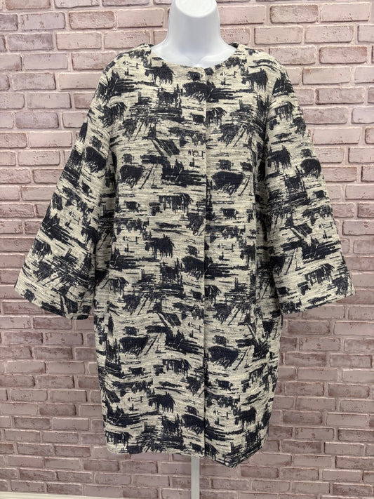 Peserico Jacket, Cream/navy, 14, Used - Excellent