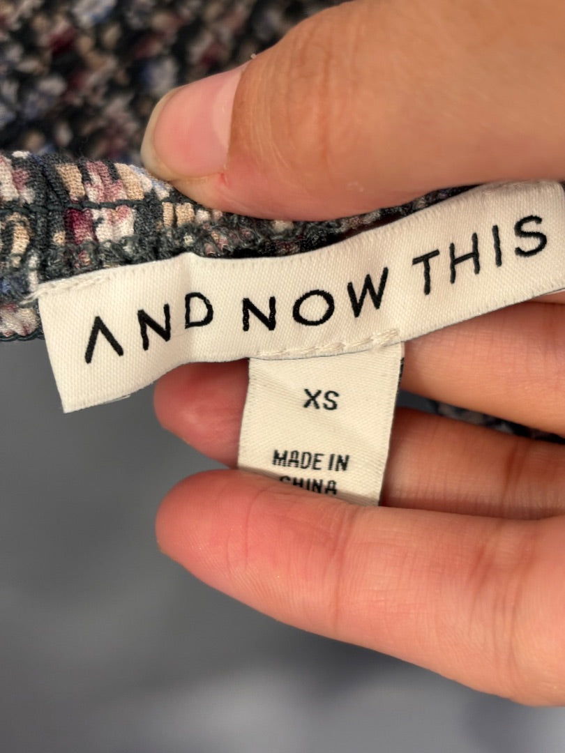 And Now This Dress, Floral, XS, Used - Good