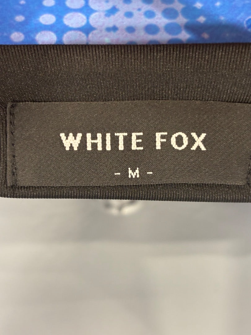 White fox Dress, Black/blue, Medium, Used - Good