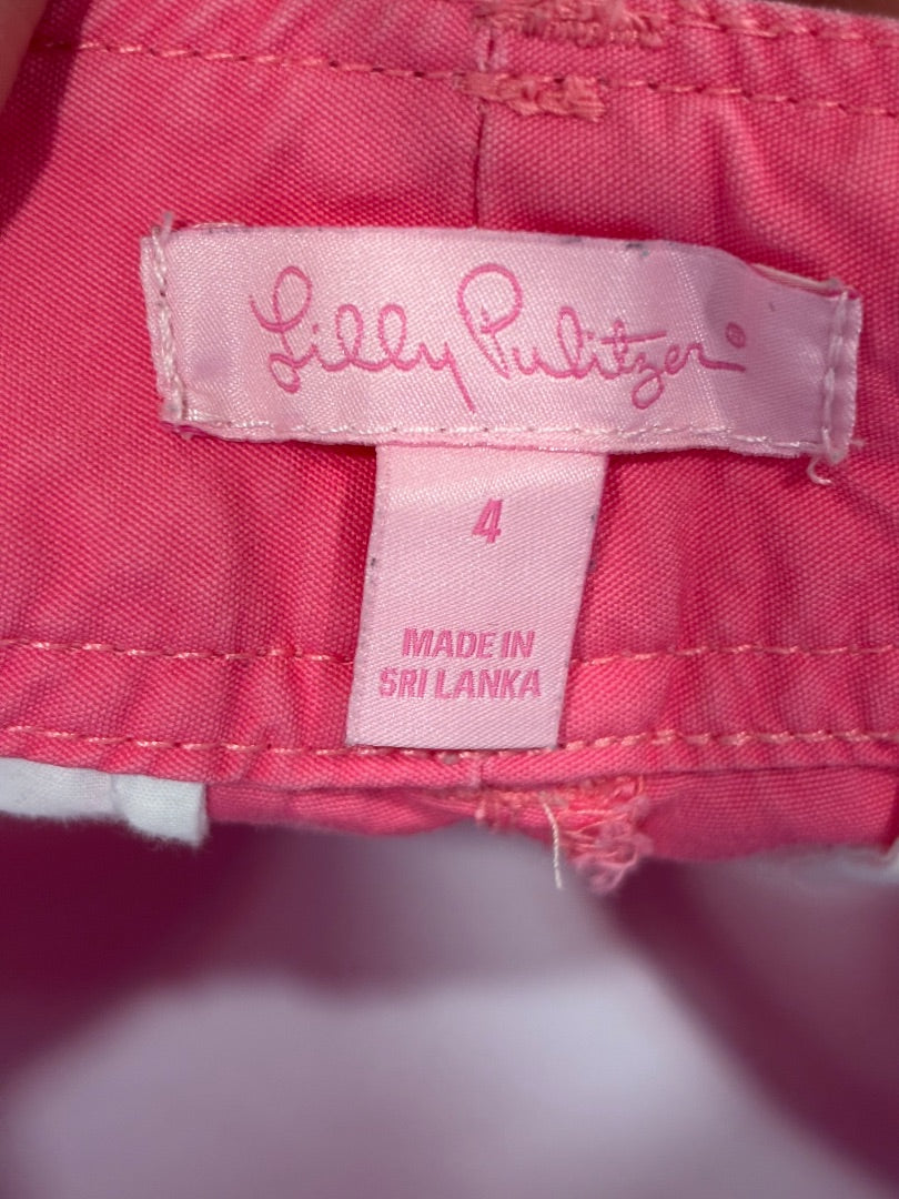 Lilly Pulitzer Shorts, Pink, 4, Used - Good