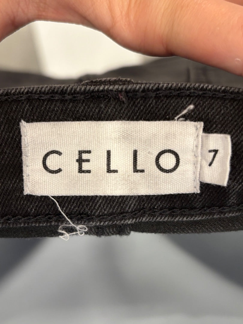 Cello Jeans, Black, 7, Used - Good