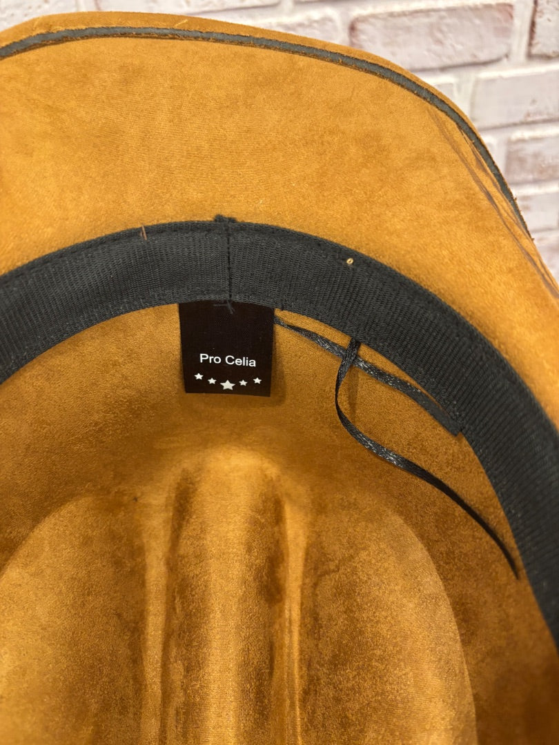 Sun Kissed Fedoras Cowgirl Hat, Rust, Medium, Used - Good