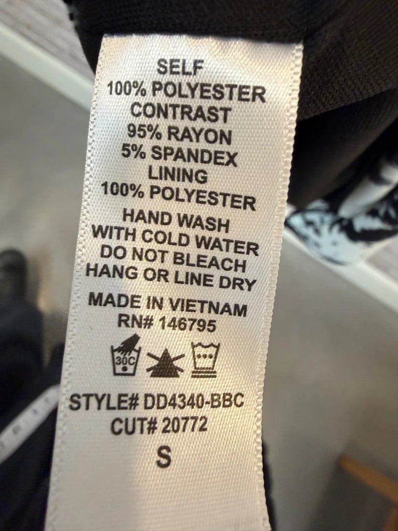 4SI3NNA Dress – 4SI3NNA Dress, Black/white, Small, Used - Good