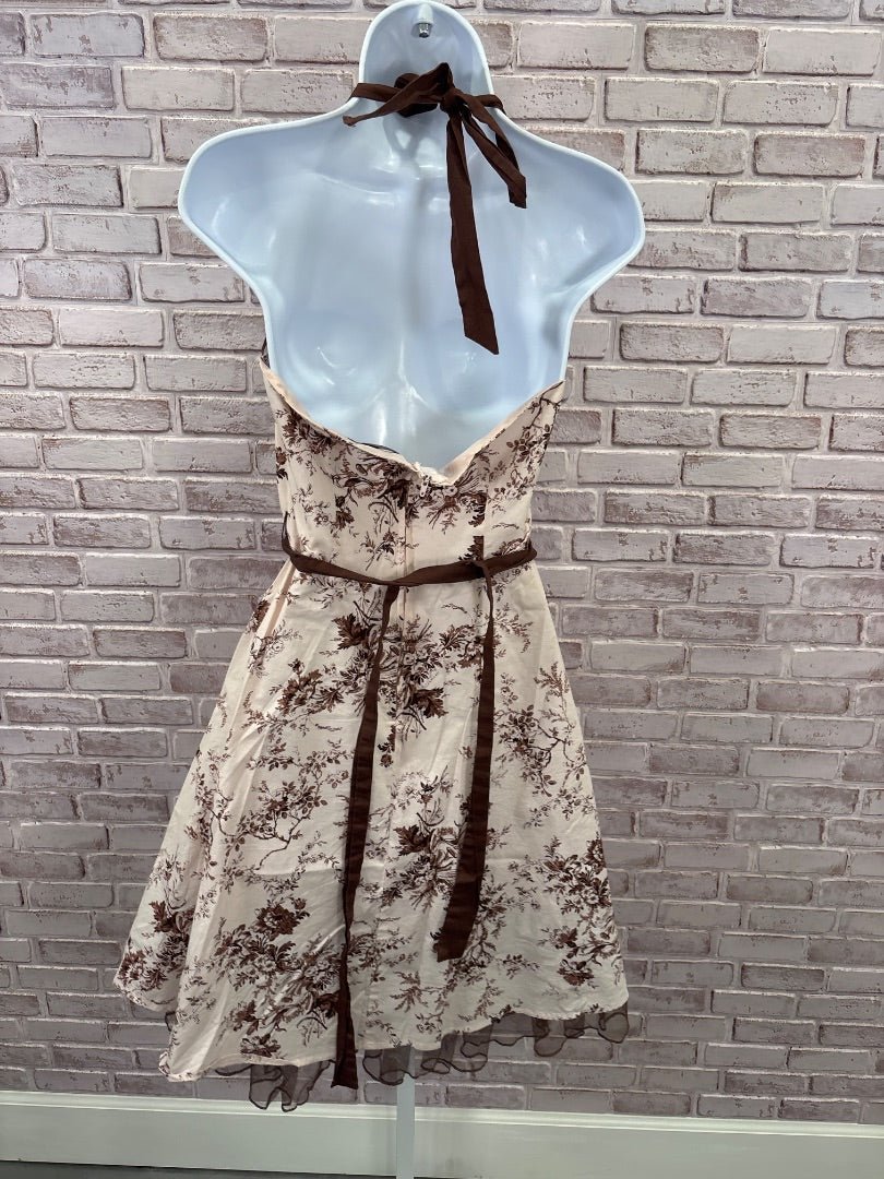 City triangles Dress, Brown multi, Medium/5, Used - Good - Chill Boutique Consignment