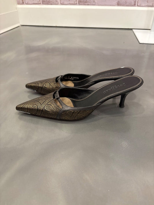 Cole Haan Heels, Black multi, 8, Used - Good - Chill Boutique Consignment