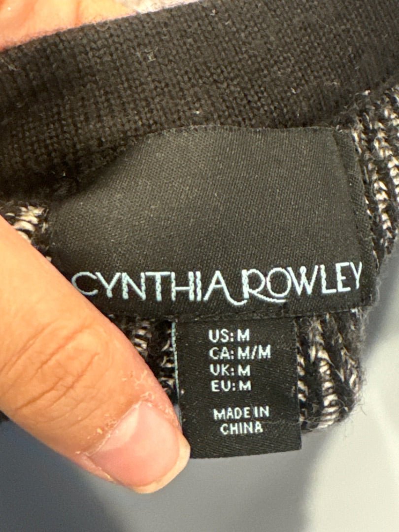 Cynthia Rowley skirt, Black/white, Medium, Used - Good - Chill Boutique Consignment