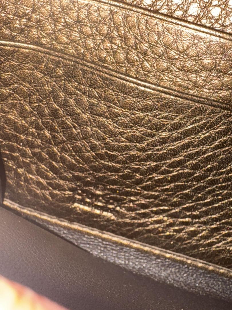Gucci Wallet, Gold, One Size