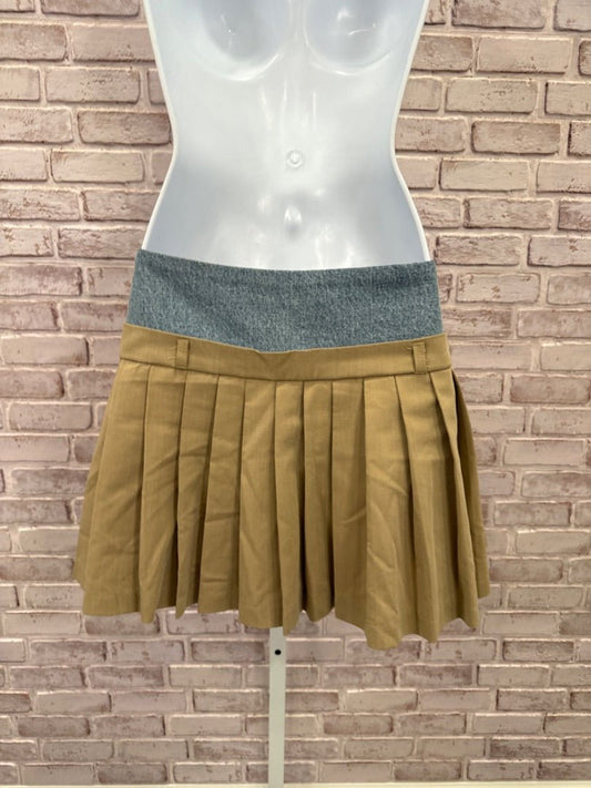 Galita Skort, Khaki/denim, Medium, Used - Good - Chill Boutique Consignment