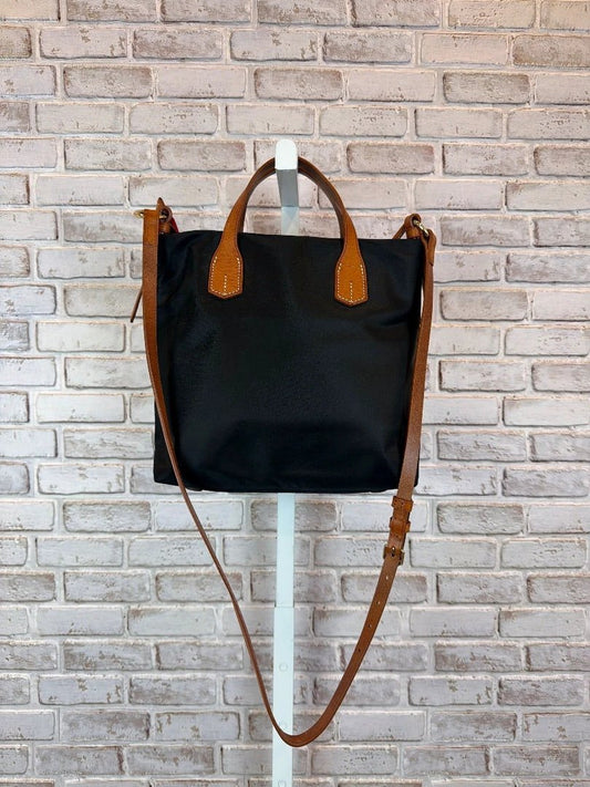 Dooney & Bourke Bag - Handbag – Dooney & Bourke Nylon Handbag, Black/tan, One Size, Used - Excellent