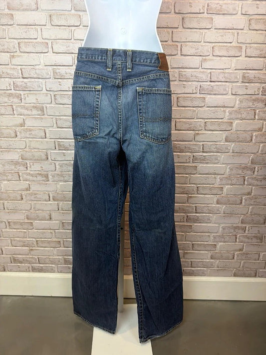 Lucky Brand Bottom - Jeans – Lucky Brand Distressed 361 Vintage Straight Jeans, Denim, 36, Used - Fair
