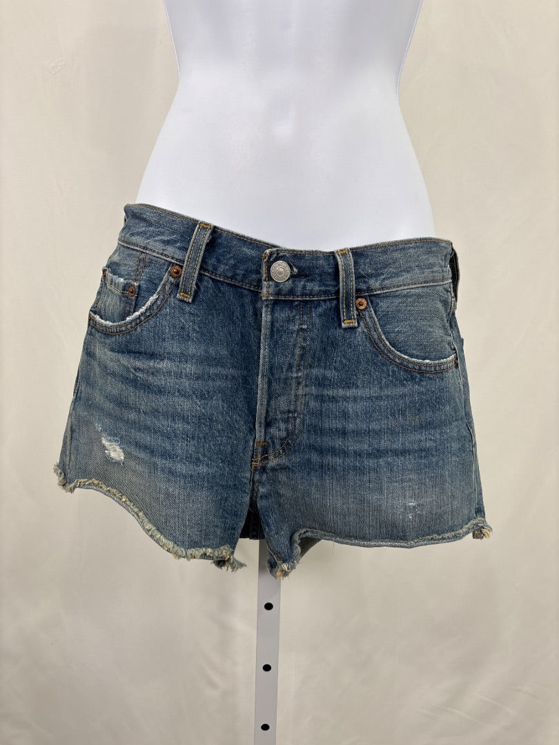 Levis 501 Shorts, Denim, Large, New With Tags