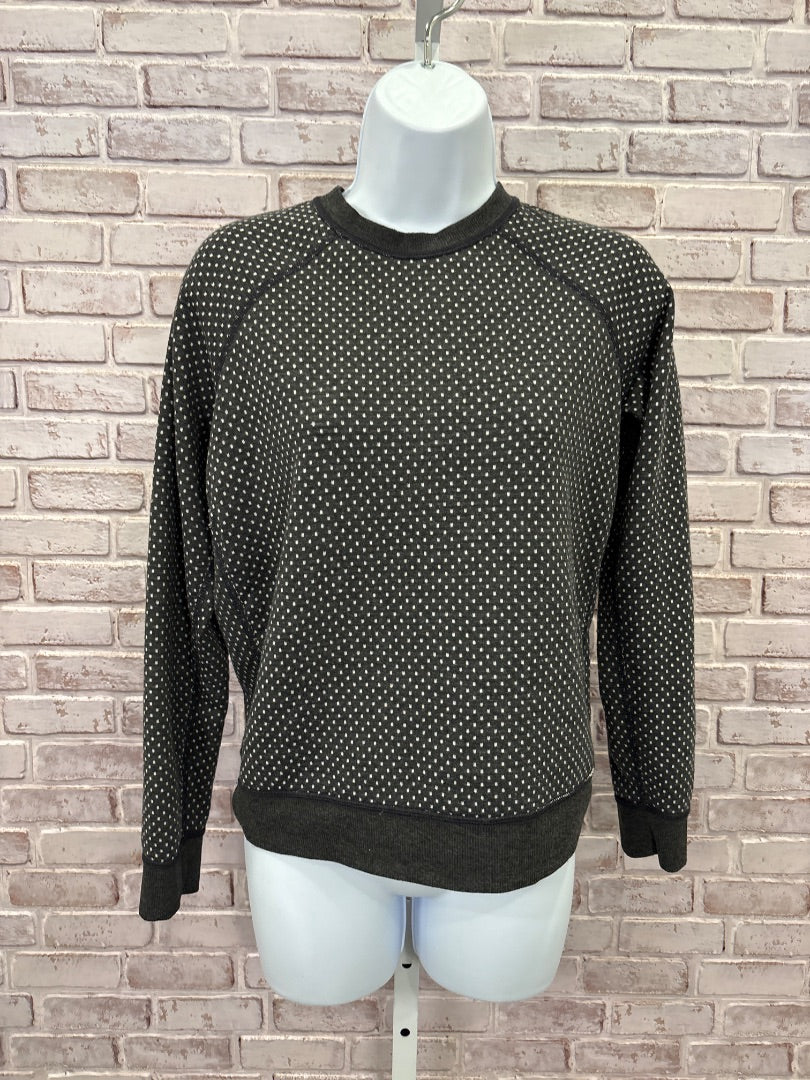 Marine Layer Reversible Sweater, Grey/white, XS, Used - Good