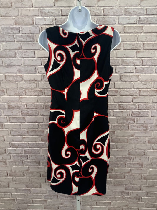 Dressbarn Dress, Black/white/red, 8, Used - Good