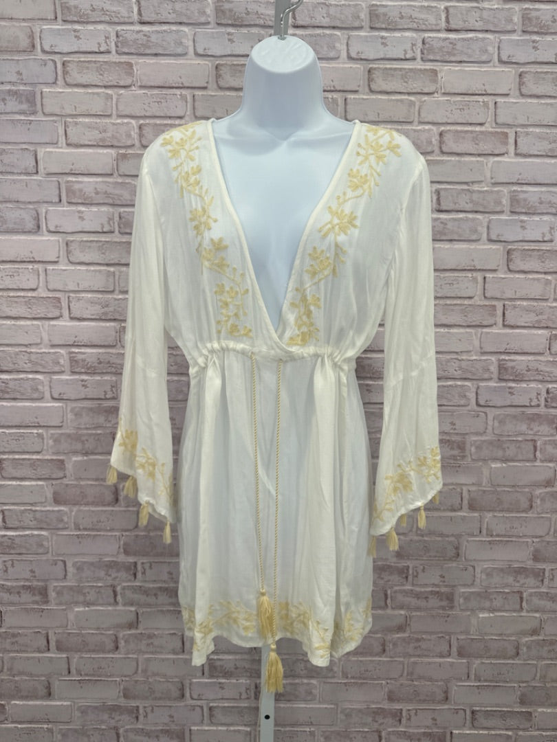 B boutique coverup, White, S/M, Used - Good