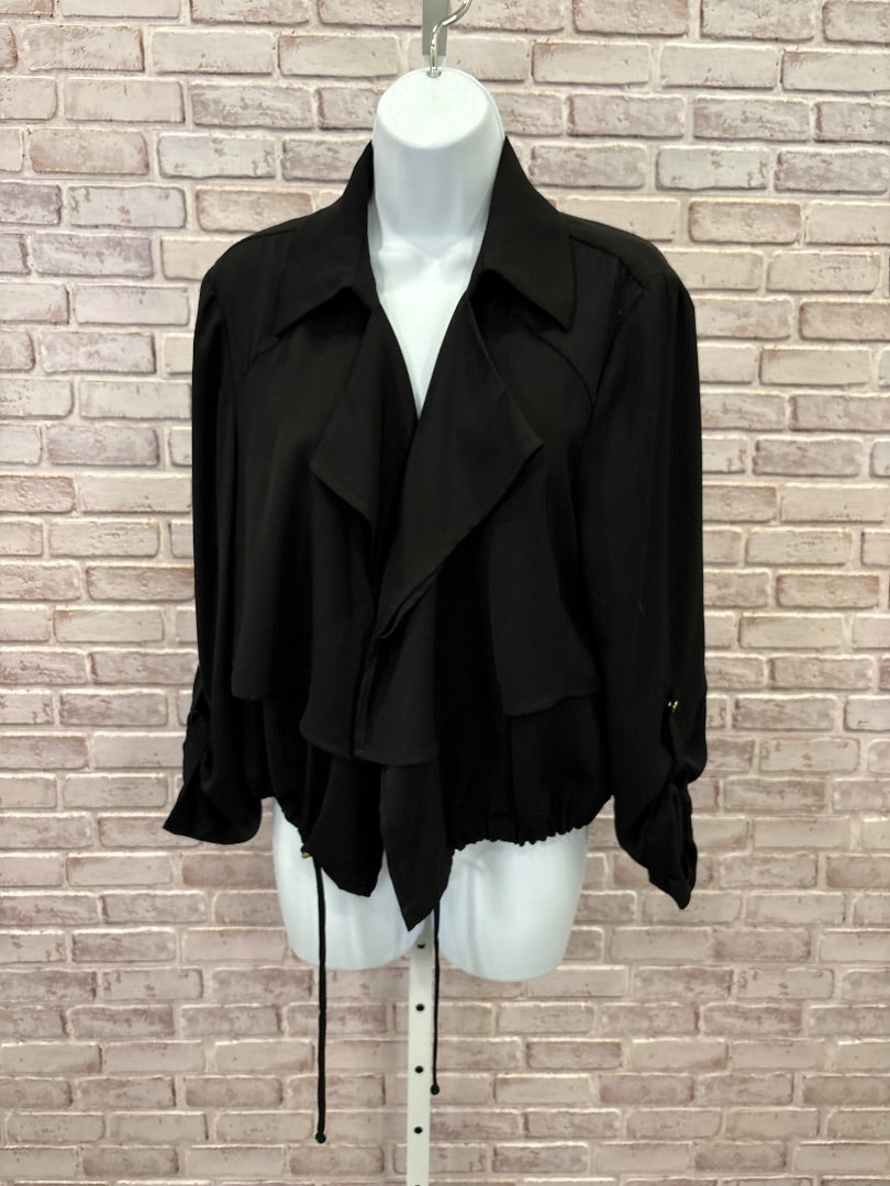 Chicos Jacket, Black, 2, Used - Good