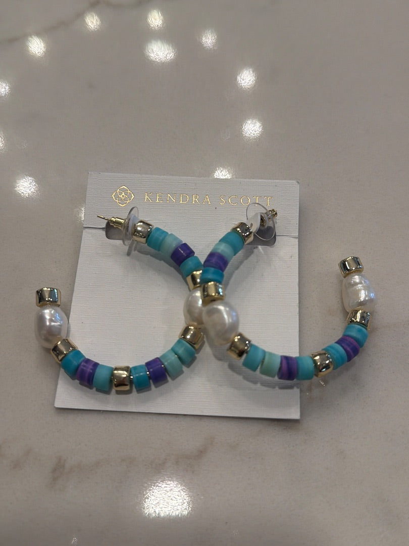 Kendra Scott Earrings, Multi, One Size, Used - Good