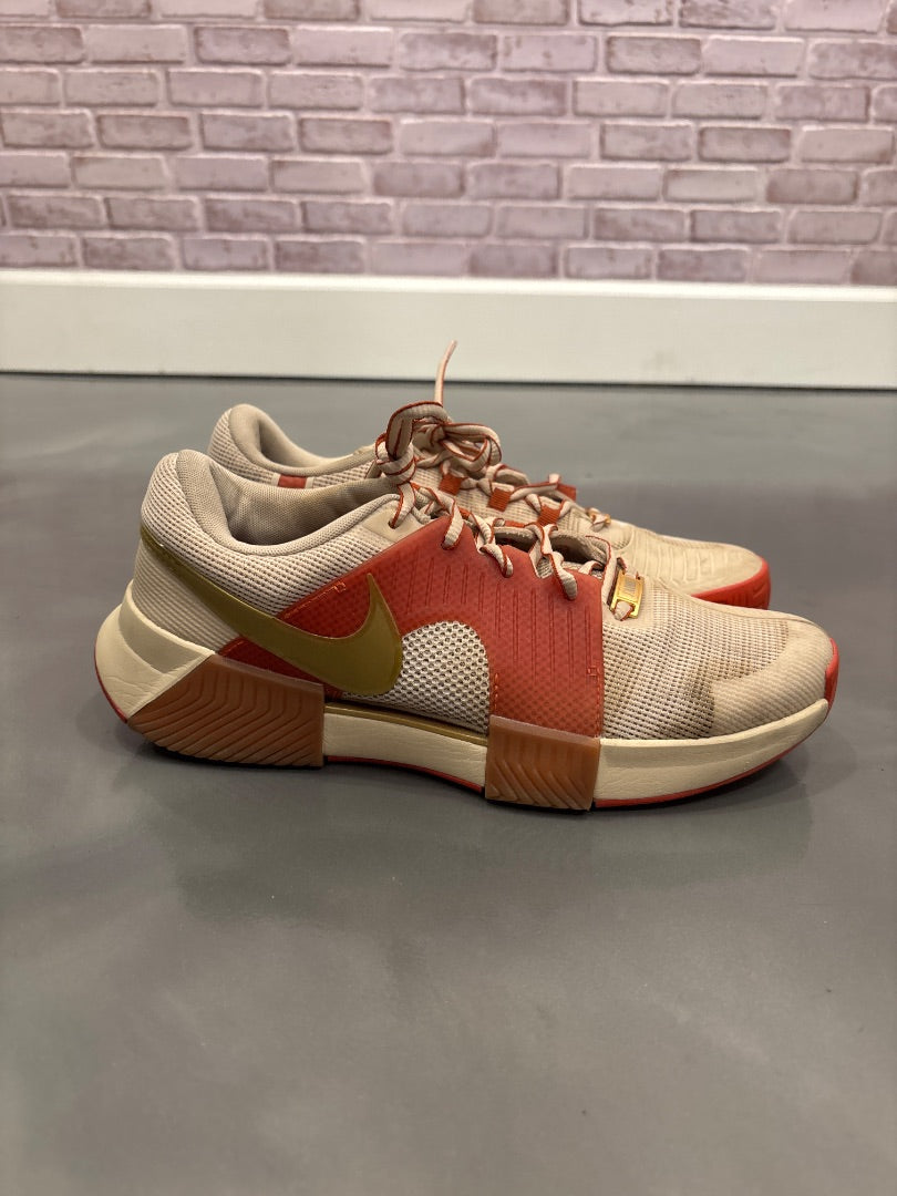 Nike Court Tennis Shoes, Tan/orange, 10, Used - Good