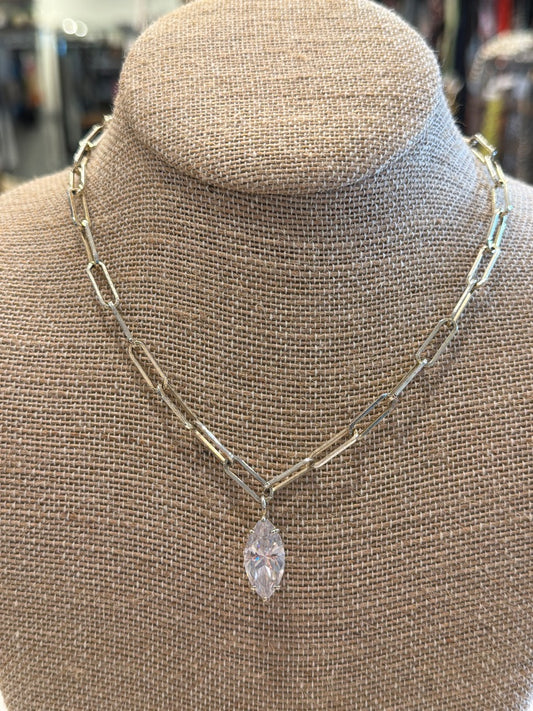 Melinda maria Necklace, Gold, One Size, Used - Excellent