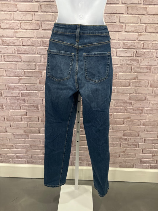 Style & Co Curvy Straight Leg Jeans, Denim, 6, Used - Good