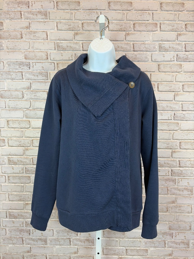 Lucky Brand Sweatshirt, Navy, Medium, Used - Good