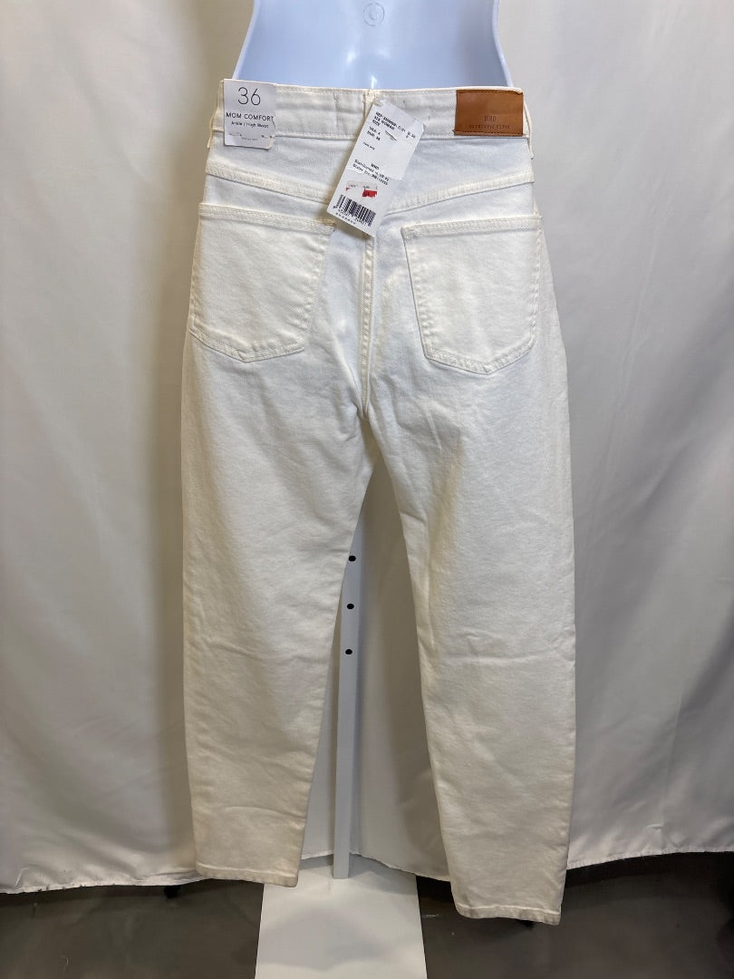 MNG Jeans, White denim, Small/4