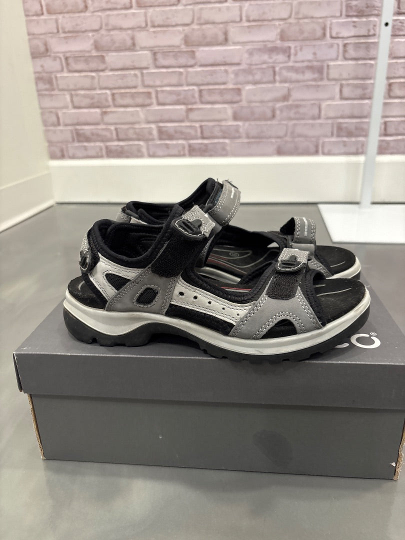 Ecco Sandals, Grey multi, 7.5, Used - Excellent
