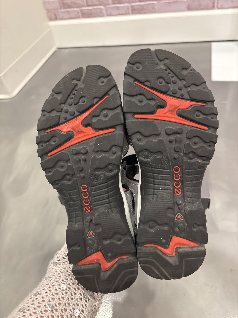 Ecco Sandals, Grey multi, 7.5, Used - Excellent