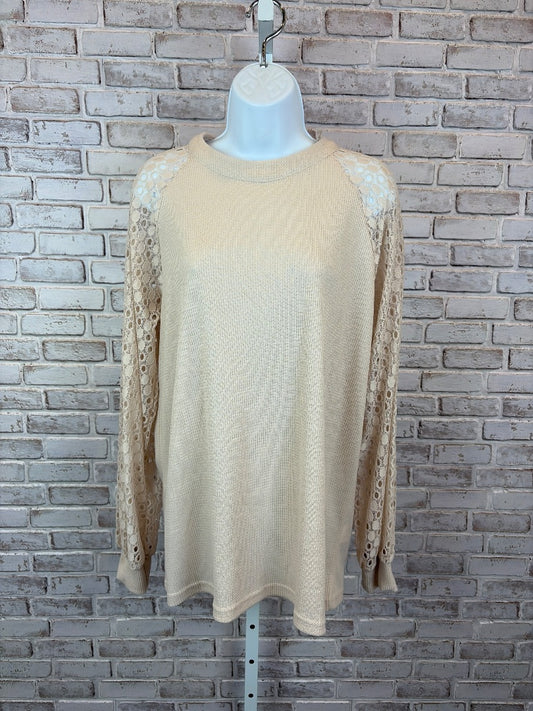 Miholl Shirt, Nude, XL, New With Tags