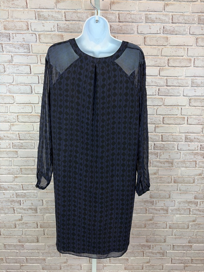 Cabi Dress, Black/purple, Medium, Used - Good