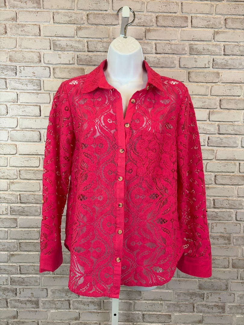 Maeve Shirt, Pink, 8, Used - Good