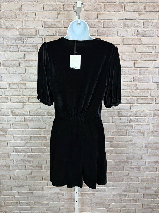 Zara Dress, black velvet, Small, Used - Good