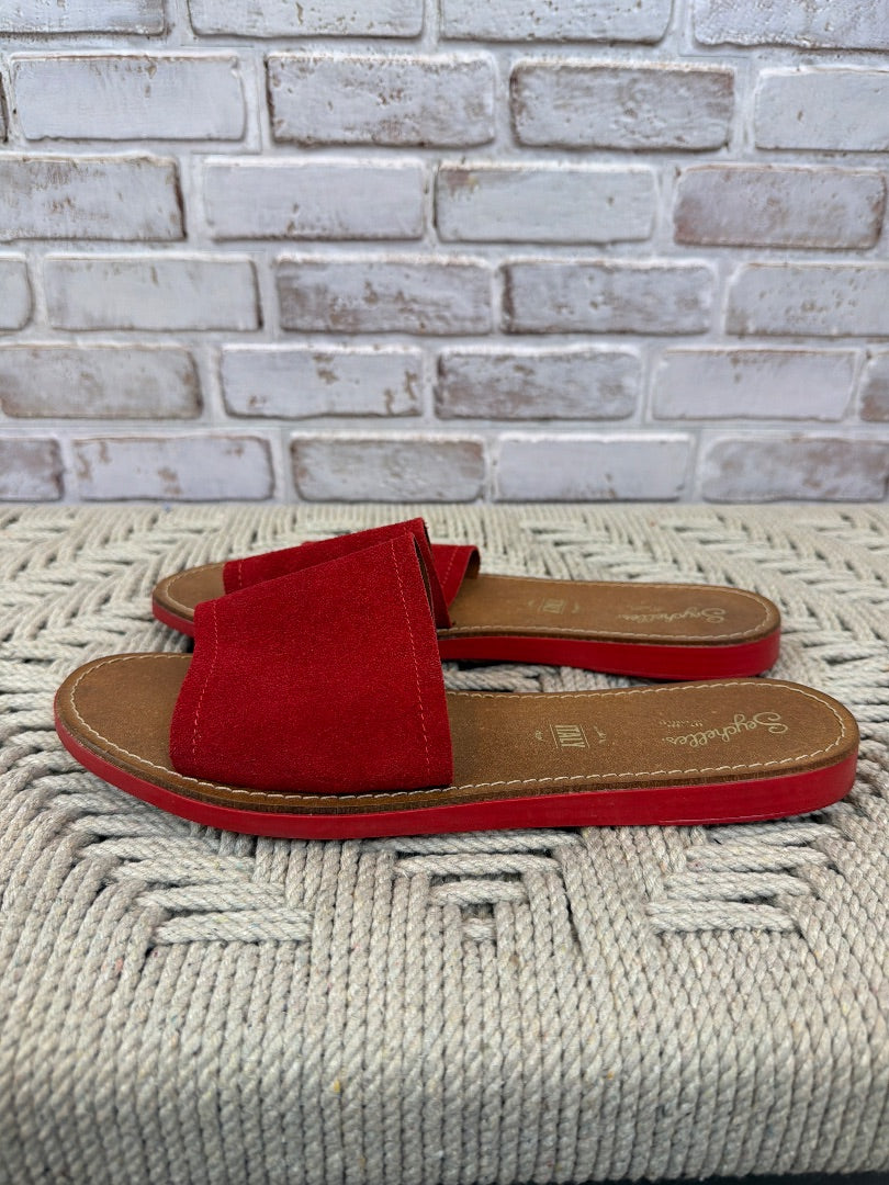 Seychelles Flats, Red, 9, Used - Good