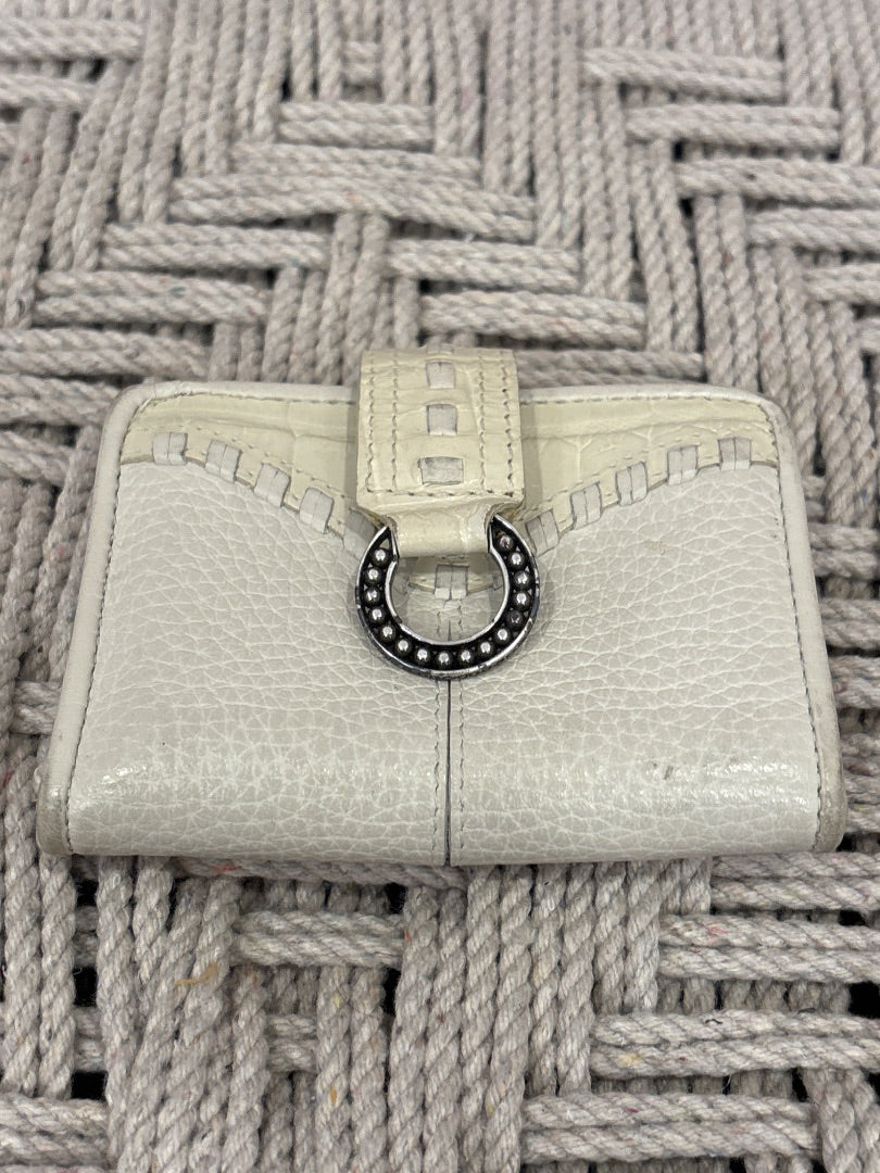 Brighton Wallet, Cream, One Size, Used - Good