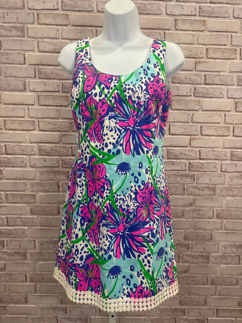 Lilly Pulitzer Dress, Multi, 4, Used - Excellent