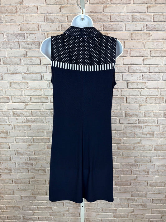 MSK Dress, Navy multi, Medium, Used - Good