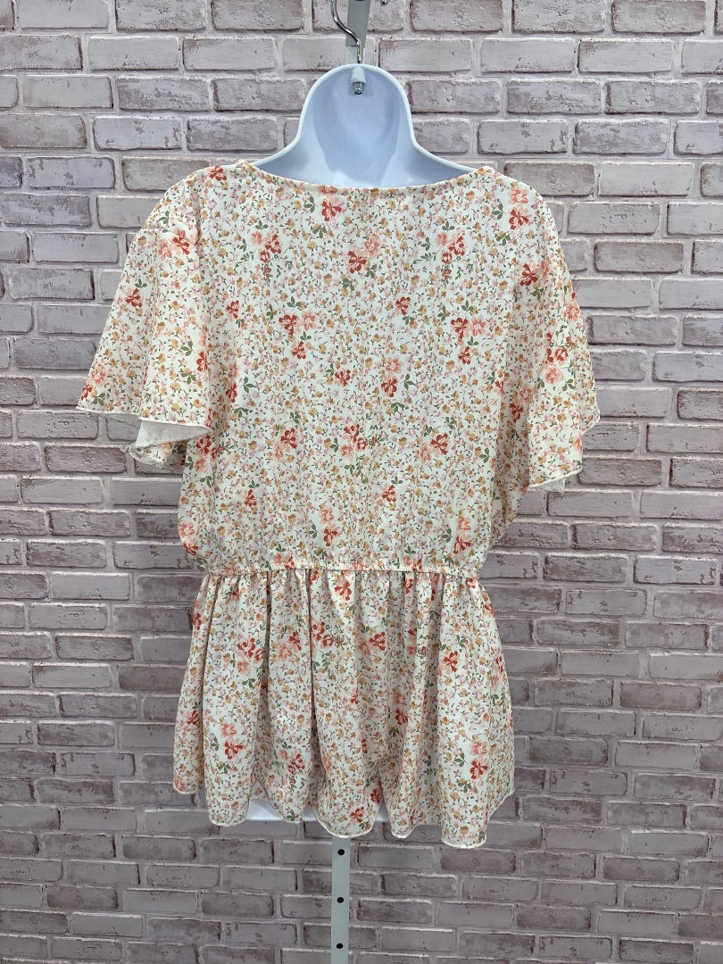 Arula Shirt, Multi floral, Large, Used - Good