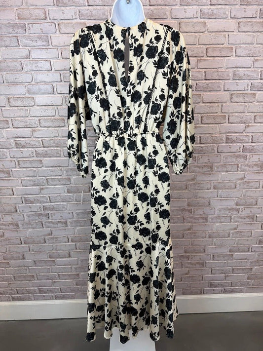 Taylor Dress – Black/Beige, Size 6 – New With Tags Condition