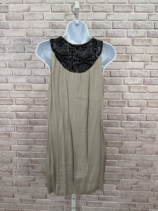 Collective Clothing Dress, tan multi, Medium, Used - Good