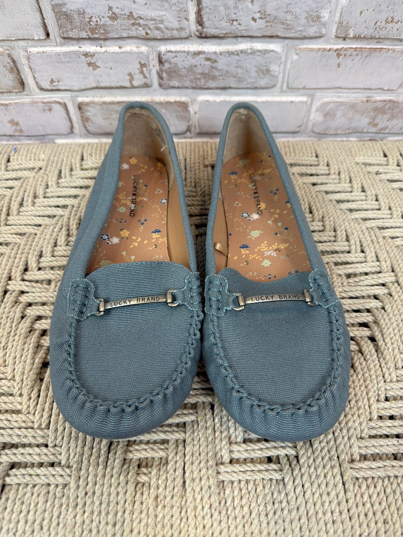 Lucky Brand Loafers, Blue, 11, Used - Good