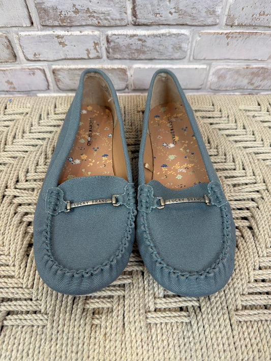 Lucky Brand Loafers, Blue, 11, Used - Good