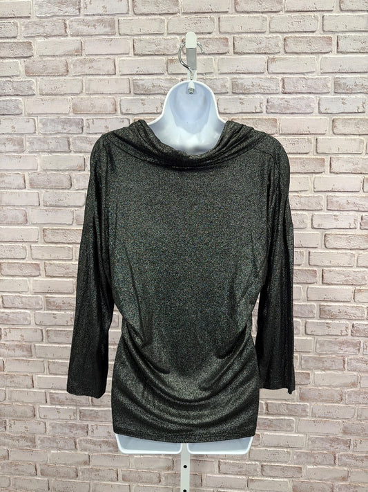 Calvin Klein Shirt, black/silver, Medium, Used - Good