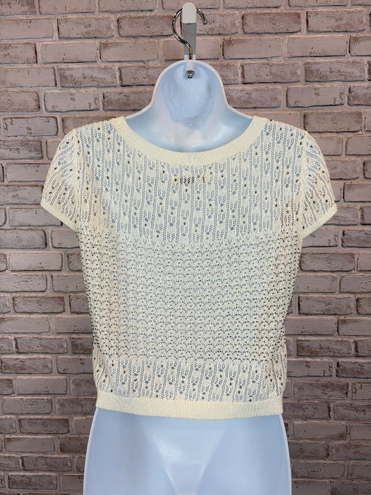 Alice + Olivia Shirt, White, Small, Used - Good