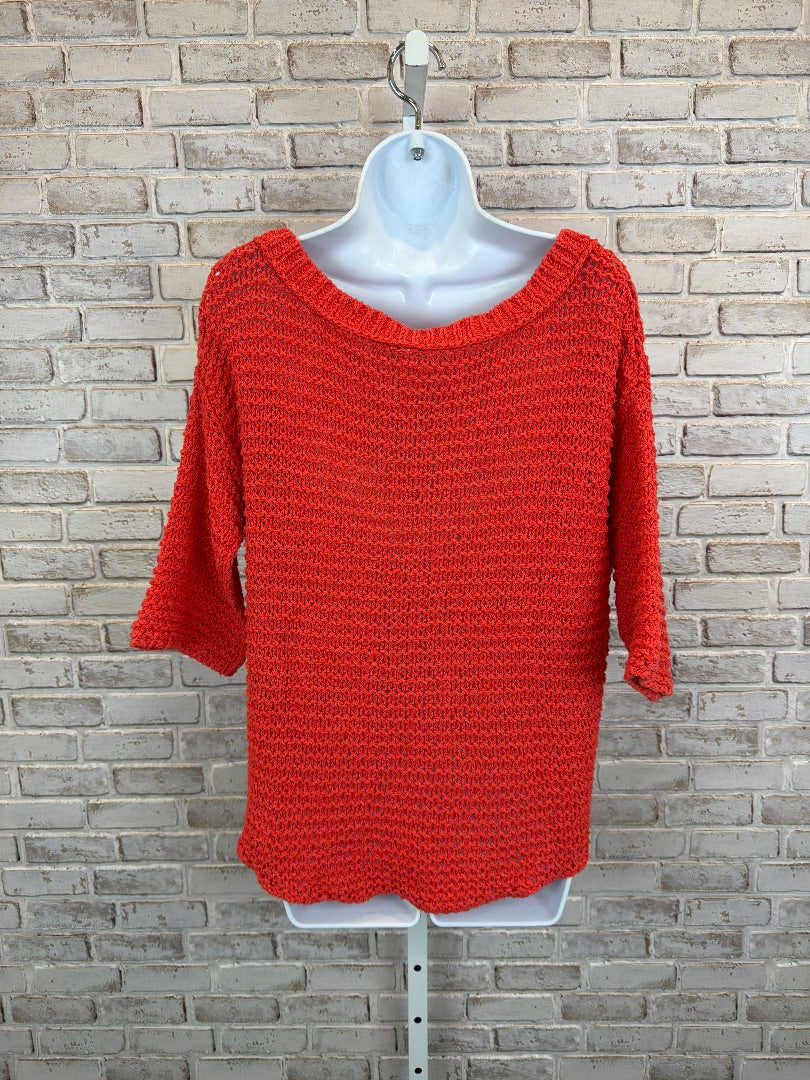 Free People Sweater, Coral, XS, Used - Excellent