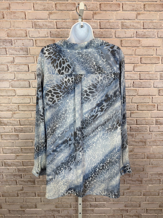 Chicos Shirt, Animal, 3, Used - Good