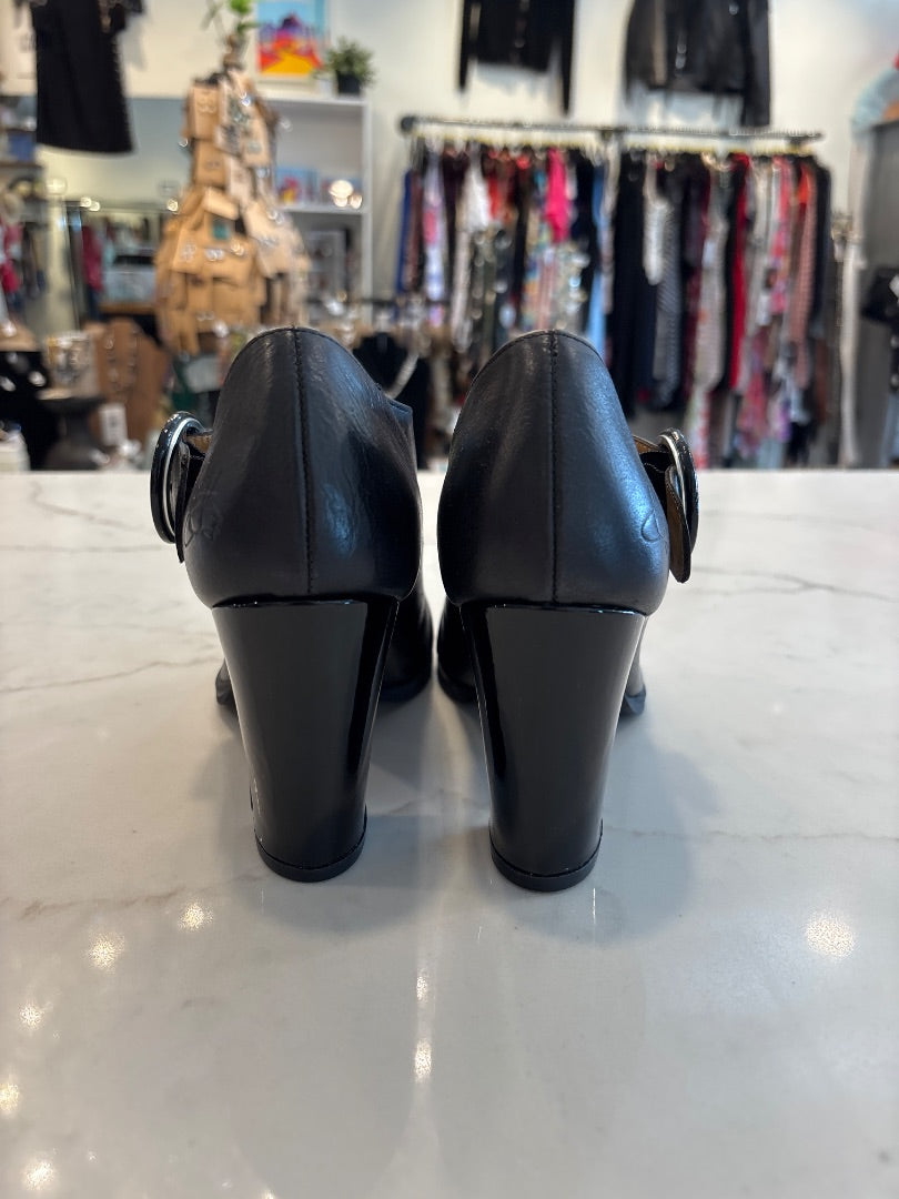 John Fluevog Clogs, Black, 8.5
