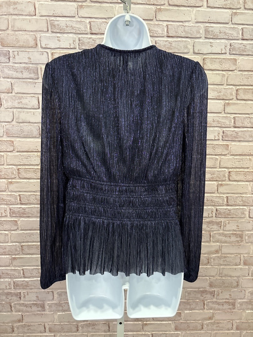 White House Black Market Shirt, Blue/black, XS, Used - Good